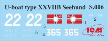 ICM S.020 K-Verbände Midget Submarines (‘Seehund’ and ‘Molch’)