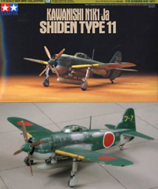 Tamiya 60768 Kawanishi N1K1-Ja SHIDEN TYPE 11