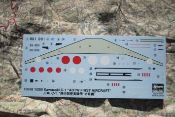 Hasegawa 10838 Kawasaki C-1 'ADTW First Aircraft'