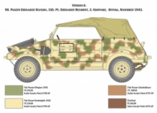 Italeri 7405 Kdf.1 Type 82 Kübelwagen