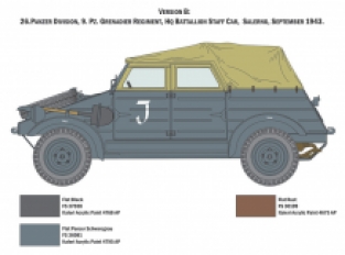 Italeri 7405 Kdf.1 Type 82 Kübelwagen