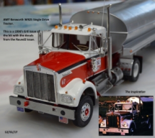 AMT 1021 KENWORTH Conventional W-925 TRACTOR