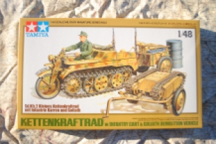 Tamiya 32502 KETTENKRAFTRAD with Infantry Cart & Goliath Demolition Vehicle