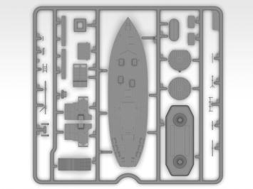 ICM S.012 KFK Kriegsfischkutter WWII German multi-purpose boat