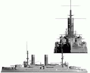 EE41003  Knyaz Suvorov Battleship