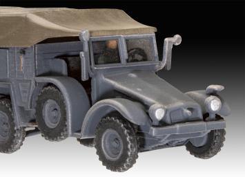 Revell 03344 Krupp Protze Kfz.69 with 3,7cm Pak