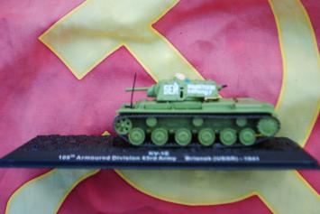 Atlas BN46 KV-1E 109th Armoured Division 43rd  Soviet Army Briansk, USSR 1941