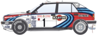 Italeri 4709 Lancia Delta HF Integrale 16V