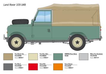 Italeri 3665 Land Rover 109 LWB