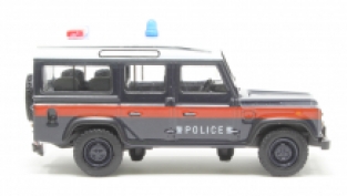 Oxford 76DEF016 Land Rover Defender LWB Station Wagon 'Hong Kong Police'