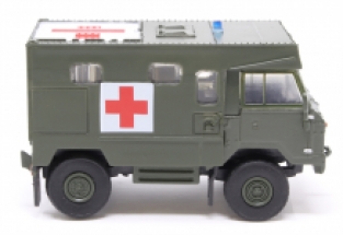 Oxford 76LRFCA002 Land Rover FC Ambulance 'NATO Green'