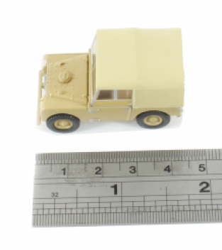 Oxford 76LAN180008 Land Rover Series 1 80' Canvas '34th Light AA Regiment, RAF Firdan' 