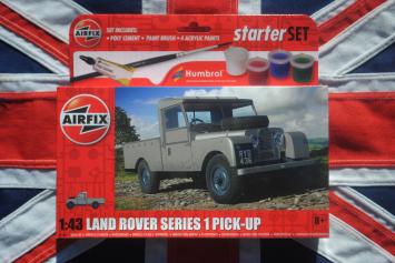Airfix A55012 Land Rover Series 1 Pick-Up 'Starter Set'