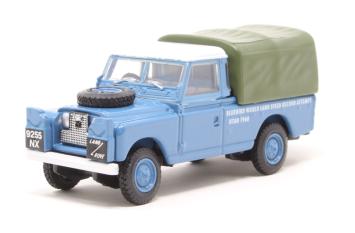 Oxford 76LAN2020 Land Rover Series 2 LWB Canvas Bluebird Land Speed Record 1960