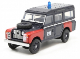 Oxford 76LAN2021 Land Rover Series II LWB Station Wagon 'Royal Navy Bomb Disposal'