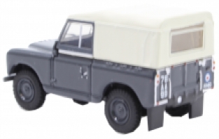 Oxford 76LR2S007 Land Rover Series II SWB Canvas RAF Police