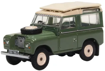 Oxford 76LR2AS003 Land Rover Series IIA Station Wagon Pastel Green