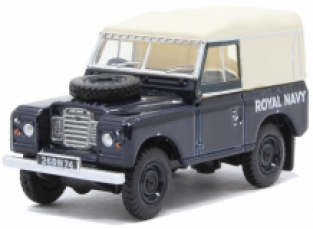 Oxford 76LR3S004 Land Rover Series III SWB Canvas 'Royal Navy'