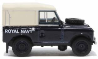 Oxford 76LR3S004 Land Rover Series III SWB Canvas 'Royal Navy'