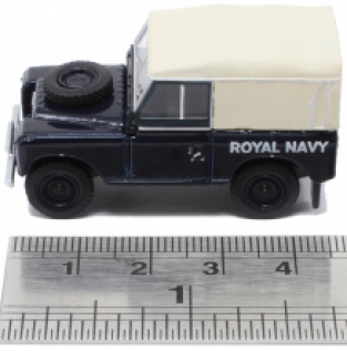 Oxford 76LR3S004 Land Rover Series III SWB Canvas 'Royal Navy'