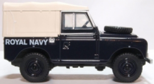 Oxford 76LRR3S004 Land Rover Series III SWB Canvas 'Royal Navy'