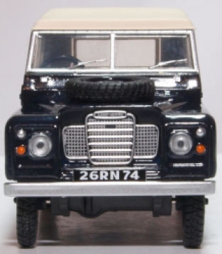 Oxford 76LRR3S004 Land Rover Series III SWB Canvas 'Royal Navy'