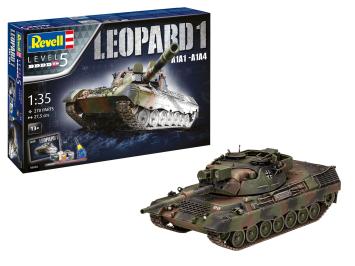 Revell 05656 Leopard 1 A1A1/A1A4 Giftset
