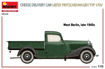 MiniArt 38046 Liefer Pritschenwagen Typ 170V Cheese Delivery Car