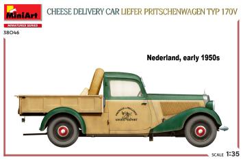 MiniArt 38046 Liefer Pritschenwagen Typ 170V Cheese Delivery Car