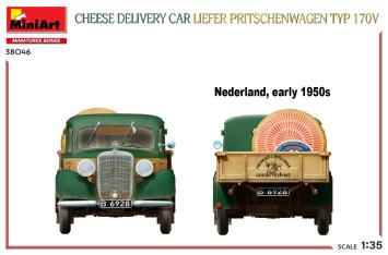 MiniArt 38046 Liefer Pritschenwagen Typ 170V Cheese Delivery Car