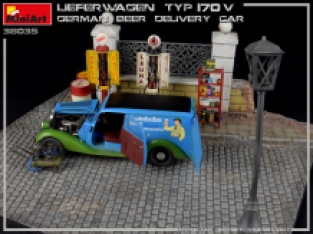 Mini Art 38035 LIEFERWAGEN TYP 170V GERMAN BEER DELIVERY CAR