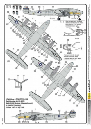 Heller 80382 Lockheed C-121A Constellation 'MATS'