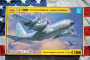 Zvezda 7321 Lockheed C-130H Hercules Hercules American Heavy Transport Plane