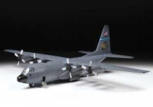 Zvezda 7321 Lockheed C-130H Hercules American Heavy Transport Plane