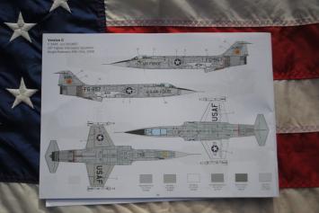 Italeri 2515 Lockheed F-104 A/C Starfighter