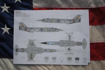 Italeri 2515 Lockheed F-104 A/C Starfighter