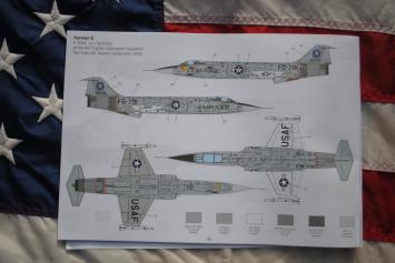 Italeri 2515 Lockheed F-104 A/C Starfighter