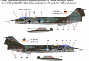 Kinetic K48083 Lockheed F-104G Luftwaffe Starfighter