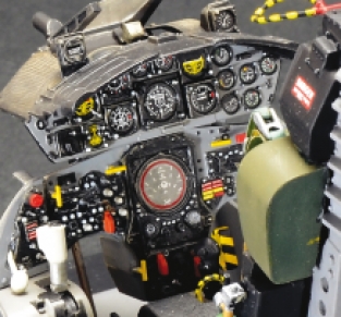 Italeri 2991 Lockheed F-104G Starfighter Cockpit  1/12