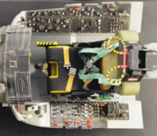 Italeri 2991 Lockheed F-104G Starfighter Cockpit  1/12