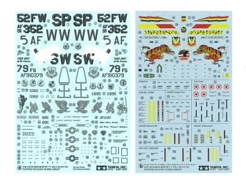 Tamiya 61098 Lockheed Martin F-16CJ [Block 50] Fighting Falcon