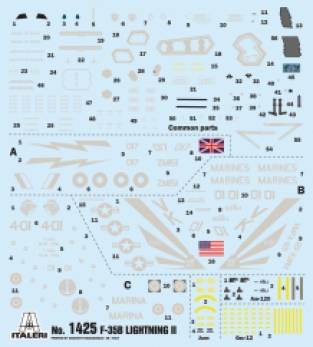 Italeri 1425 Lockheed Martin F-35B Lightning II