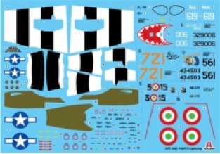 Italeri 2681 Lockheed P-38 / F-5E Lightning