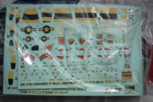 Hasegawa 51627 / SP127 Lockheed P-38J Lightning 'D-Day'