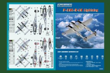 Hobby Boss 80284 Lockheed P-38L-5-LO Lightning Easy Assembly