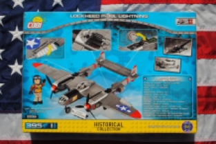 COBI 5539 LOCKHEED P-38L LIGHTNING