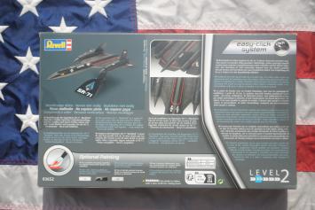 Revell 03652 Lockheed SR-71 Blackbird easy-click-system