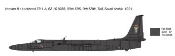 Italeri 2809 Lockheed TR-1A/B Dragon Lady