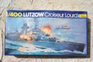 Heller 1047 LUTZOW Heavy cruiser Deutschland-class