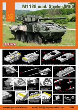 Dragon 7687 M1128 Mod. Stryker MGS